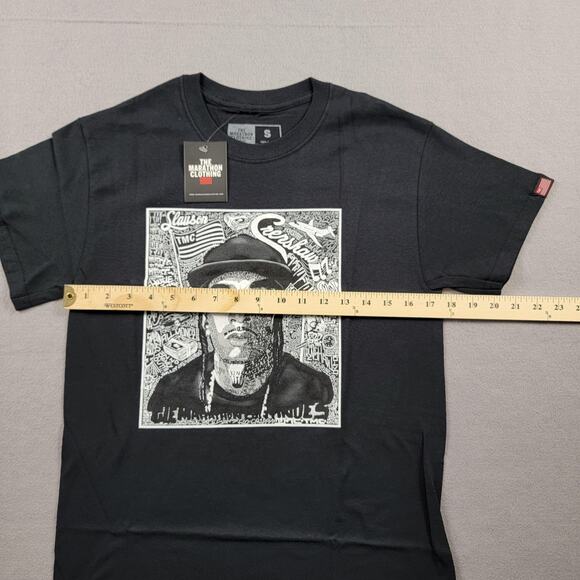 The Marathon Clothing Shirt Mens Small Black Graphic Tee TMC Crenshaw Slauson - Picture 8 of 9